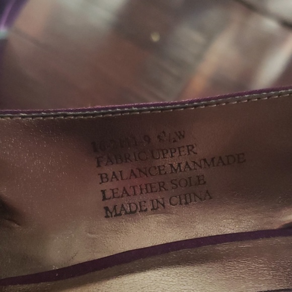 Purple Kitten Heels - Picture 3 of 4